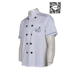 KI066 double buttons chef tailor made team group logos pattern lofo embroidery chef uniform hong kong company  monogrammed chef coat  double breasted chef jacket  master chef jacket KI066 double buttons chef tailor made team group logos pattern lofo embroidery chef uniform hong kong company  monogrammed chef coat  double breasted chef jacket  master chef jacket